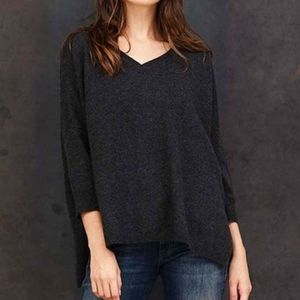 NWT Colour Works by In Cashmere V-Neck Sweater L